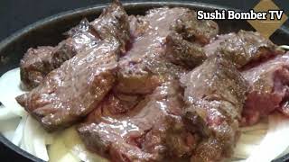 Japanese Wagyu Beef Steak - Japanese street food Teppanyaki