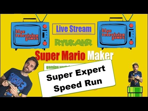 Super Mario Maker | Blue Television Games Speed Running Challenge - Super Mario Maker | Blue Television Games Speed Running Challenge