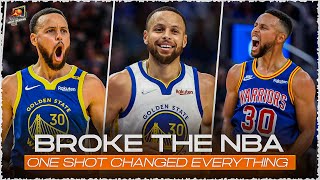 THIS SHOT BROKE THE NBA | How Stephen Curry Changed Basketball Forever