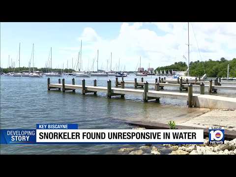 Snorkeler hospitalized after being pulled from water in Key Biscayne