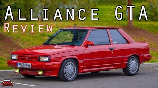 1987 Renault Alliance GTA Review  A Rare 1980's Performance Car!