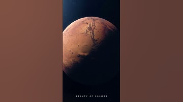 The largest valley on the red planet | #space #astronomy #solarsystem #planets #mars