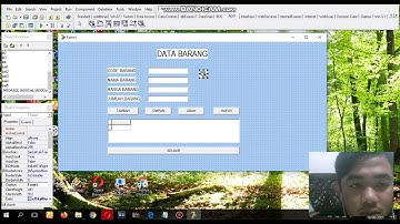 Membuat CRUD  Data Barang di Delphi 7