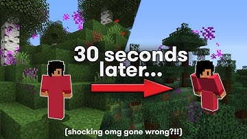 Minecraft BUT you get RANDOMLY teleported every 30 seconds...