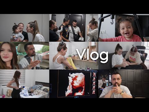 AİLEMLE VEDALAŞTIK🥹 Detaylı ultrason ile bebeğimizin yüzünü gördük! 👶🏼 Tüm eşyaları ayıkladım vlog