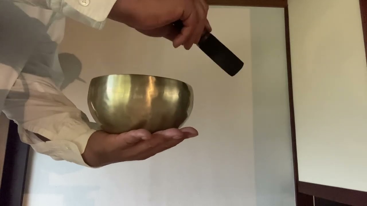マスターセラピーボウル 24cm A音 シンギングボウル シンギングボウル 24cm 【ビジャマントラ】（超美音） ソルフェジオ