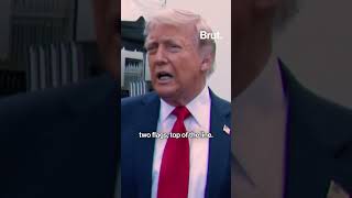 Two Flags on Donald Trump's White House