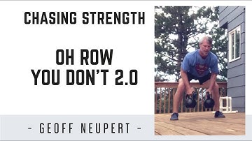 Double Kettlebell Complex Workout - Oh Row You Don