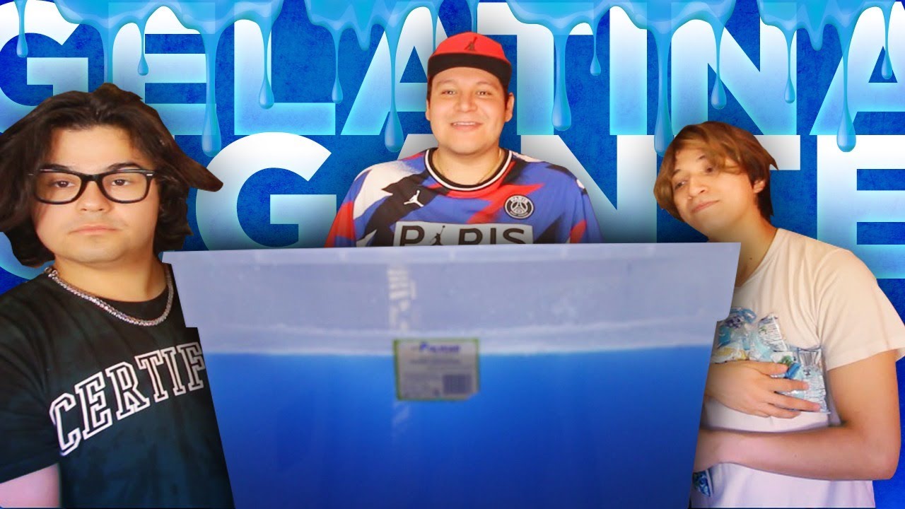 Hicimos una GELATINA GIGANTE ft. VlogsPaper & Rorrovidios
