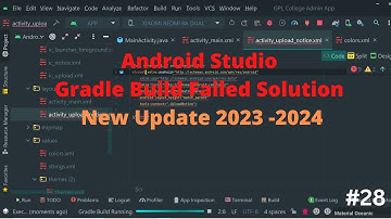 Android Studio Gradle  Build Failed Solution New Update 2024 -2025   #28