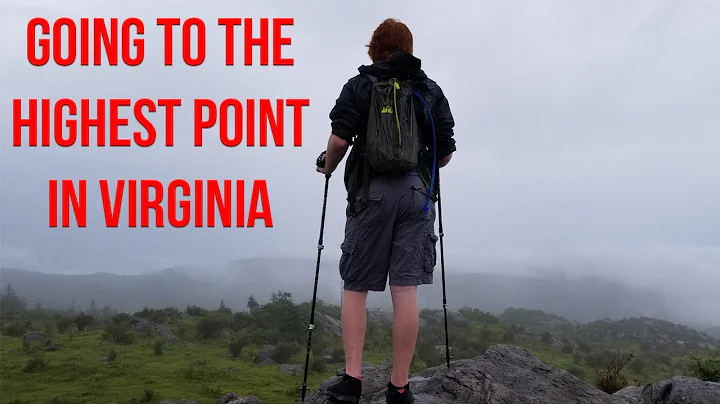 GOING TO THE HIGHEST POINT IN VIRGINIA - Mount Rog...