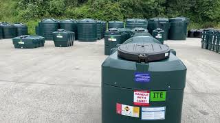 1225Ite - Bunded Oil Tank Harlequin Tanks