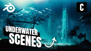 Underwater Scenes In Blender screenshot 5