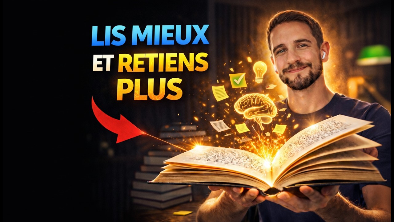 Tu lis lentement et oublies tout ? Voici la solution