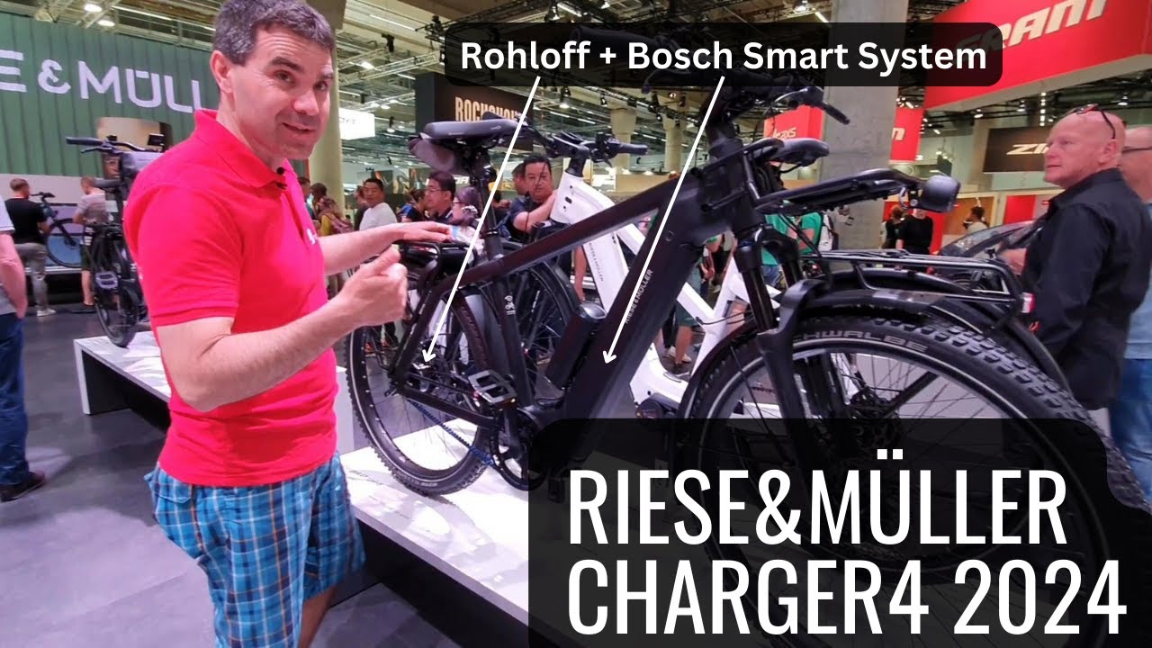 Riese & Müller Charger4 GT (rohloff) 2024 / Tretmühle Stuttgart - YouTube