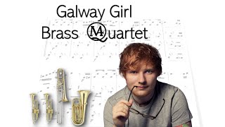 Ed Sheeran, Galway Girl - Brass Quartet