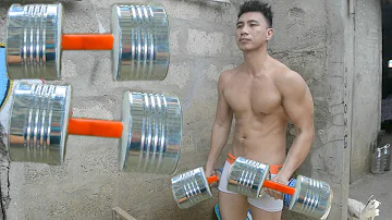How to Make Dumbbell - Diy Gym Weights - Homemade Weights