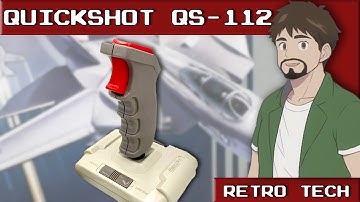 Nintendo QuickShot QS-112 NES Joystick by SVI SpectraVideo International - Retro Game Tech