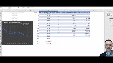 Decompondo e Prevendo uma Série Temporal no Excel (parte II de IV)