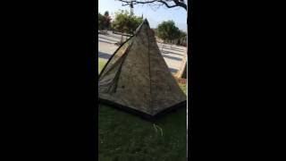New Tipi Tent Single Wall - Bear Paw Wilderness Designs
