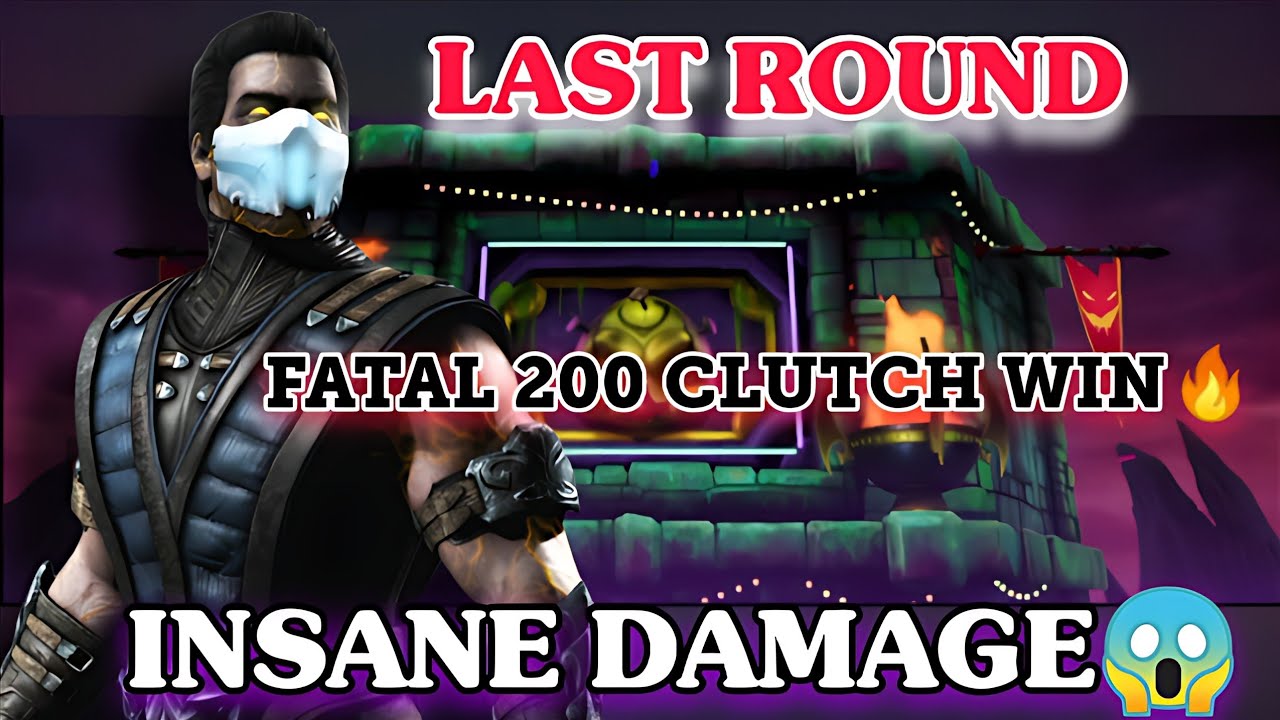 MK Mobile Fatal Twisted Tower FINAL ROUND 😱 LAST FIGHT CLUTCH WIN 🔥
