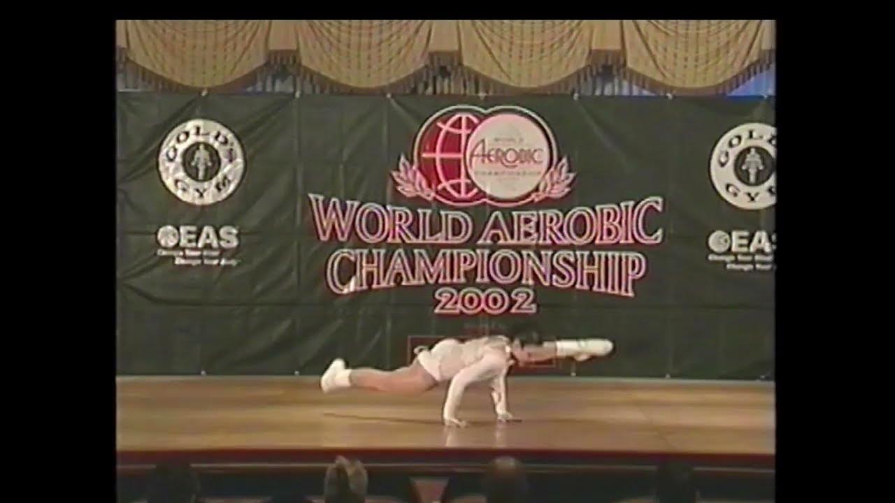 Nicki Treanor (New Zealand) - 2002 ANAC World Aerobic Championship ...