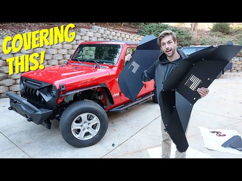 How to Install Inner Fender Liners Jeep JL Wrangler!