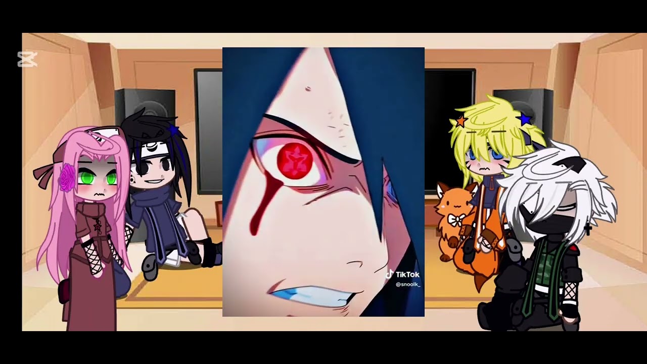 Past Team 7 react to the future P.t 1/2//Sasunaru//spoilers//My AU