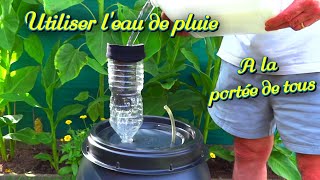 Cume aduprà l'acqua di pioggia? Ritruvà l'acqua di pioggia.