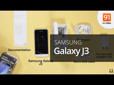 Samsung Galaxy J3 Unboxing