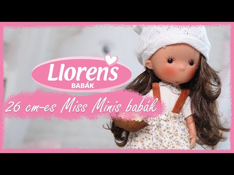 Llorens: Miss Minis Doktornő baba 26cm video