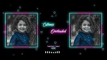 New Osm Aveeplayer Template| Neon Border Template Download Link|Aveeplayer editing in Tamil