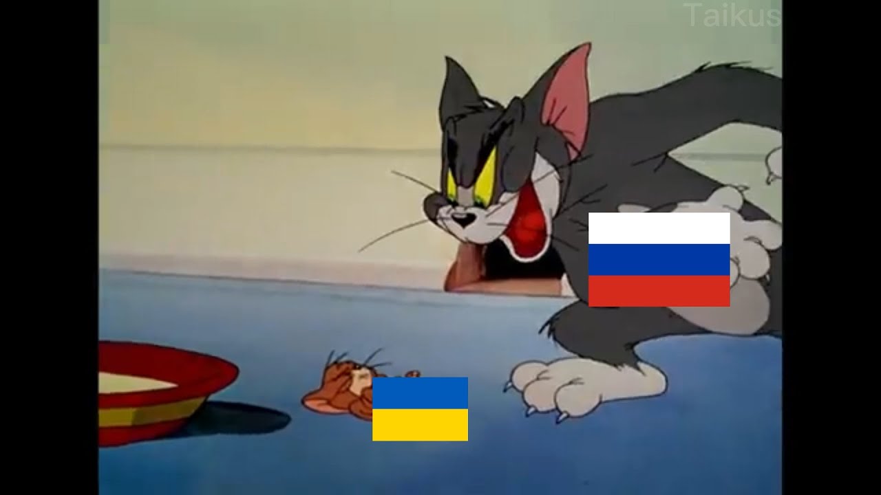 Ukrainian Russian War Tom and Jerry meme YouTube
