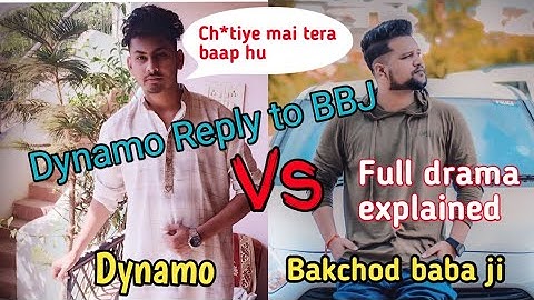 Dynamo gaming vs Bakchod babaji | Dynamo angry 😡 reply to BBJ | Full drama explained