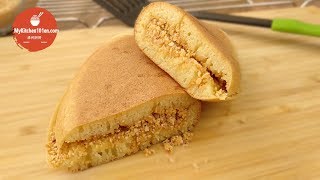 How to Make Traditional Asian Style Peanut Pancake (Apam Balik, Martabak Manis) | MyKitchen101en
