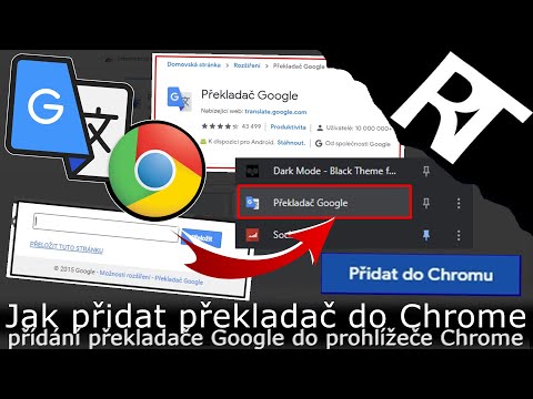 Jak přidat překladač Google do prohlížeče Chrome – rozšíření/plugin Google translate (tutoriál)