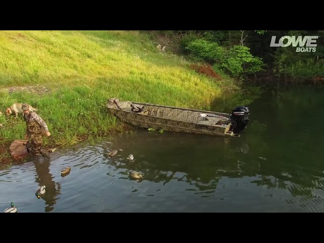 Lowe Boats 2021 RX 1860 Waterfowl Roughneck Hunting Jon Boat 