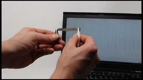 Silicone Strain Gauge Demo Video with Arduino