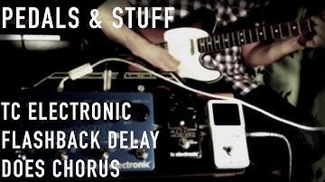 Flashback Delay X4 does modulation part three: CHORUS | Squier Classic Vibe Custom Tele