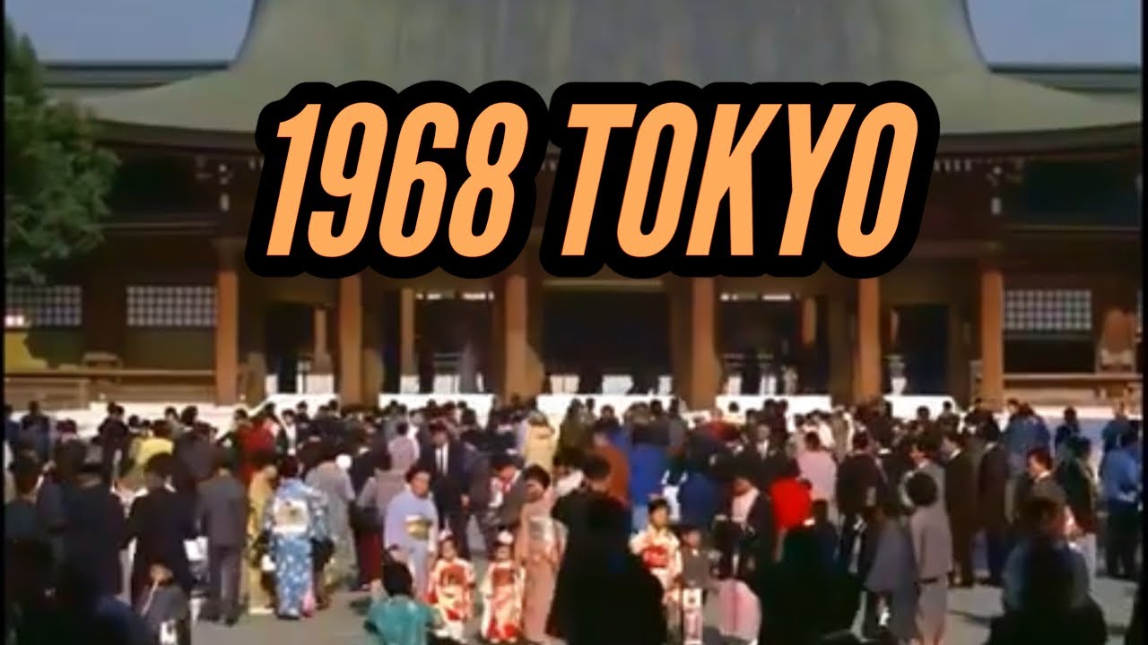 1960s Tokyo Japan History Documentary 1968 Nostalgia [4k] YouTube