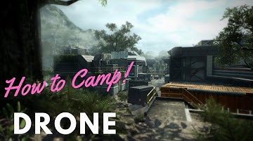 Black Ops 2 - DRONE - 10 kill camp, one of my favourite spots