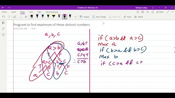 Program to find greatest of three numbers in C| Use of if, if else and nested if else