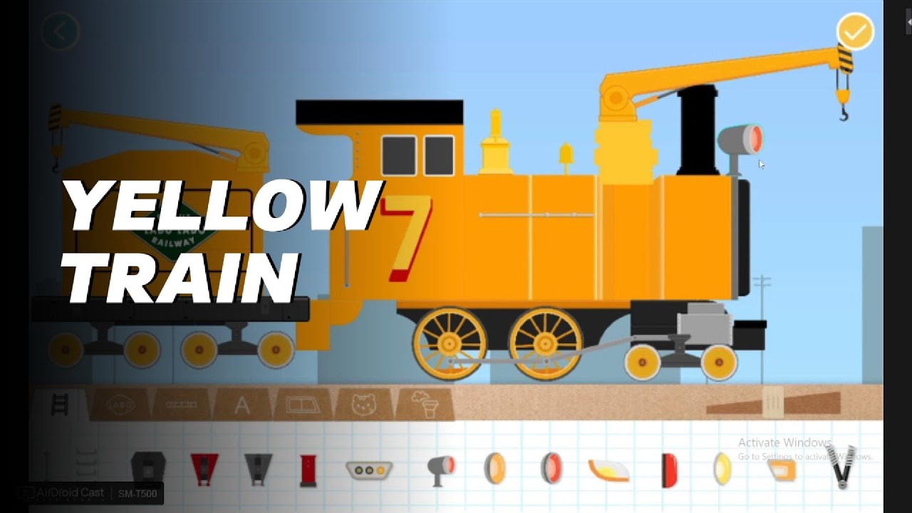 This YELLOW TRAIN Might Be the Craziest Build Yet! 😳🚂