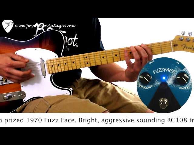 Педаль эффектов DUNLOP FFM1 FUZZ FACE MINI SILICON