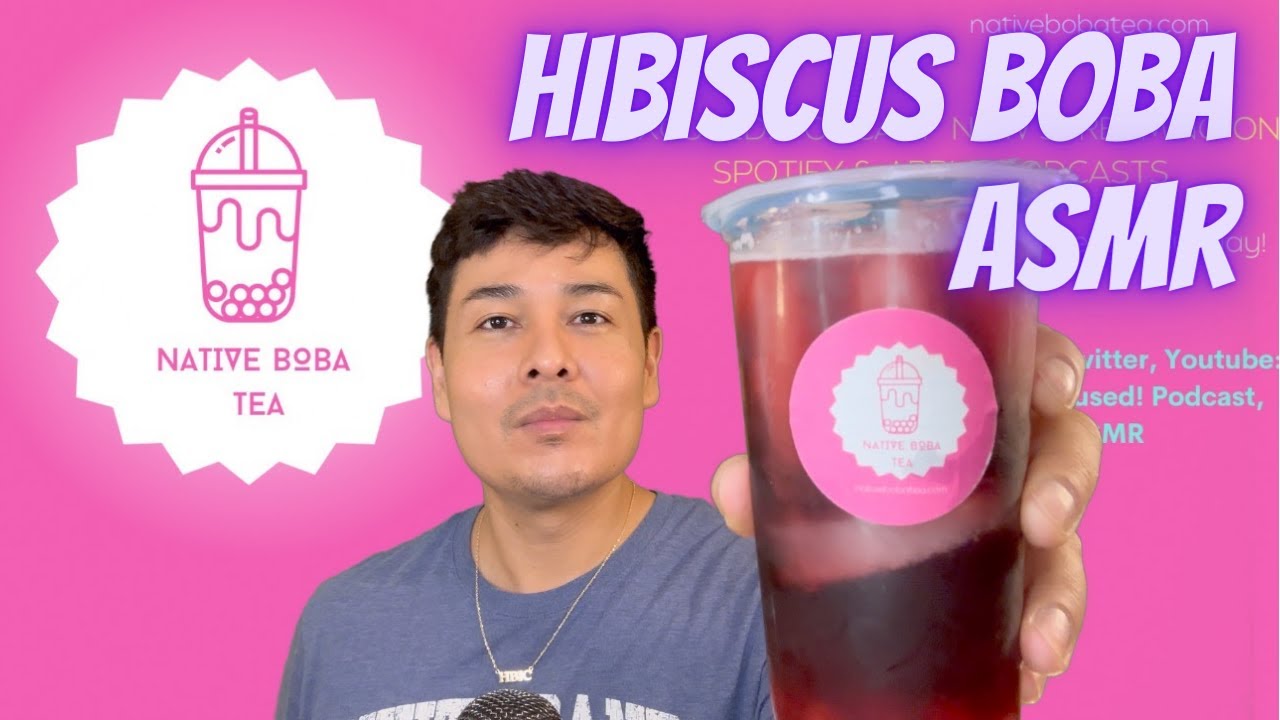 Native Boba Tea - Hibiscus Boba ASMR - YouTube