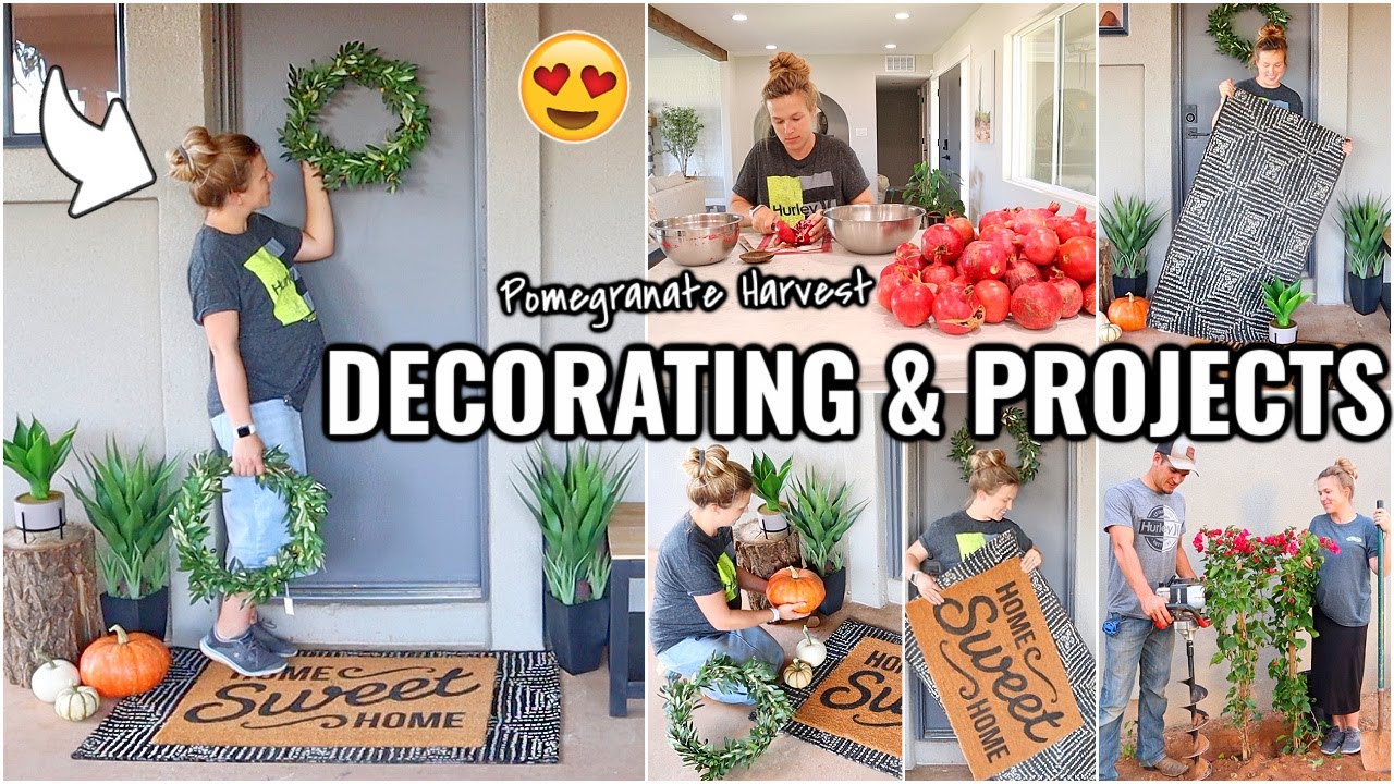 DECORATE WITH ME!!😍 RENOVATION HOUSE DECORATING & PROJECTS | SPEND THE DAY WITH ME