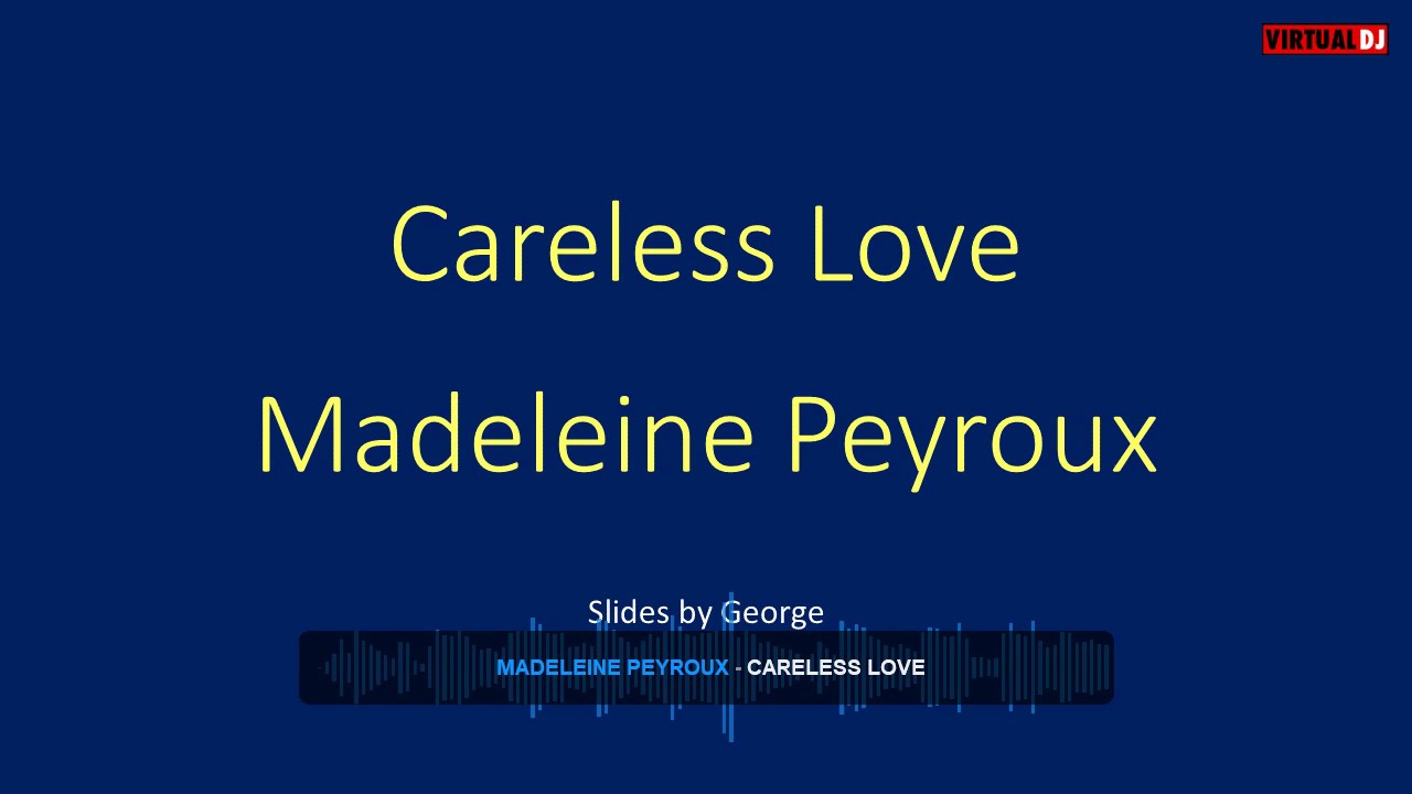 Madeleine Peyroux Careless Love karaoke YouTube