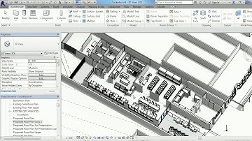 use "Orient to view" to quickly create a 3d floor plan for presentation