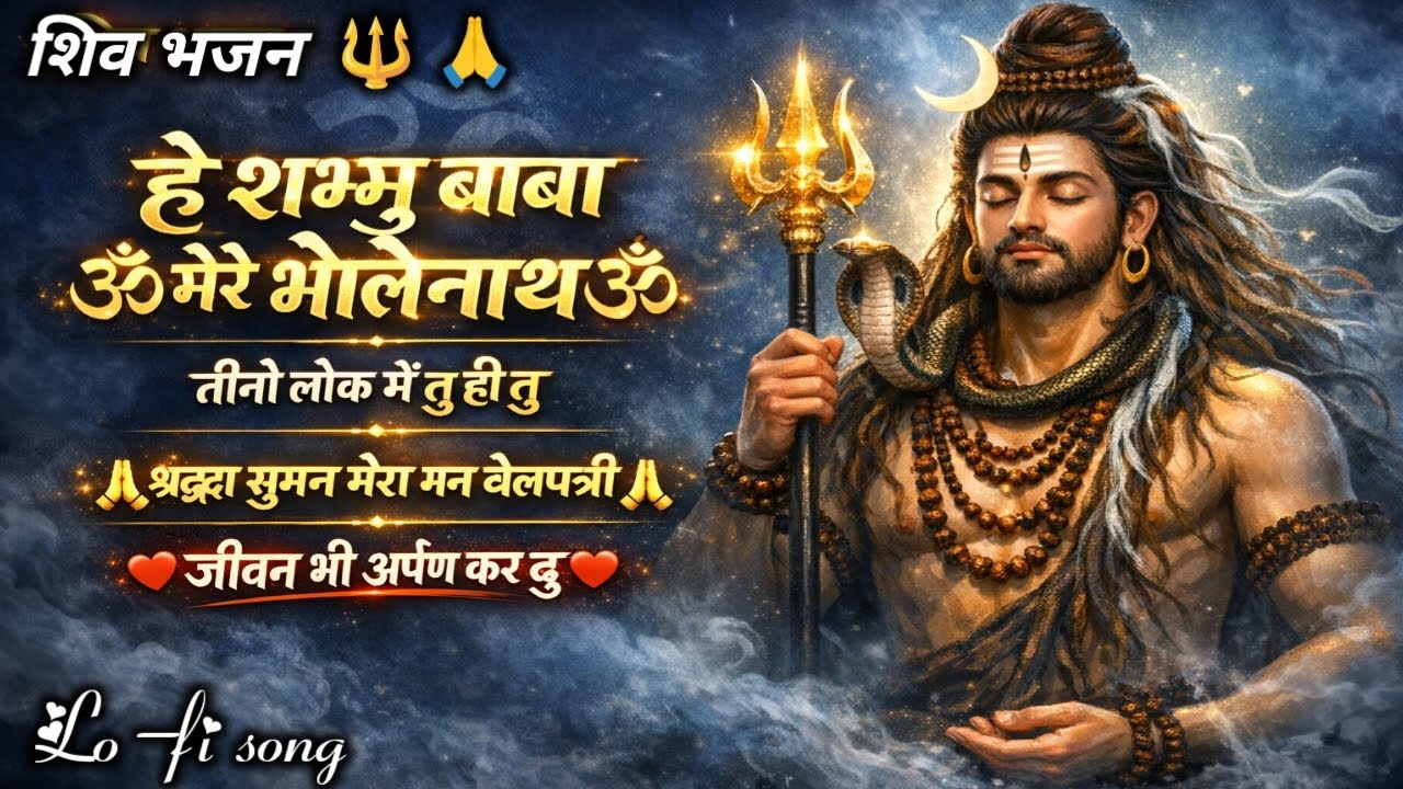हे शम्भु बाबा मेरे भोलेनाथ | Shiv Bhajan | Har Har Mahadev | Shiv Bhakti Song | SKG SK 