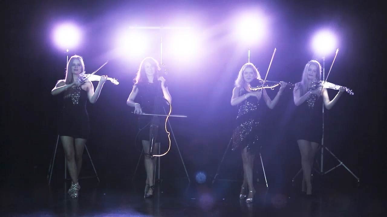 Blonde Strings Electric violin female duo Middlesex YouTube